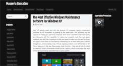 Desktop Screenshot of masseriabaccatani.com
